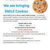 Smile Cookies are Back! Pick up yours Tuesday April 30, between 11:00 am and 2:00 pm in front of the Village Office.